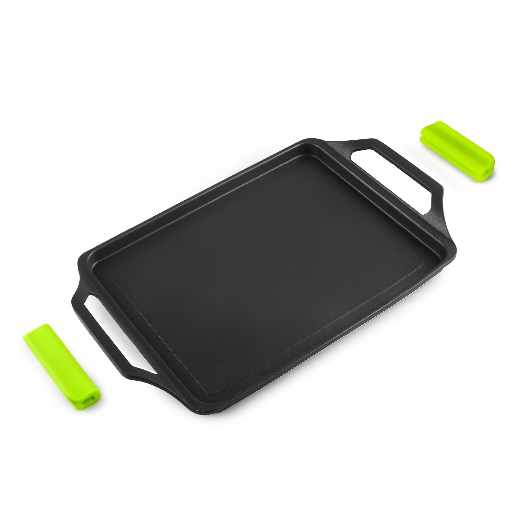 IBILI, Grill piastra New Essential, 27 x 24 cm, alluminio fuso, antiaderente, adatta ai piani a induzione.