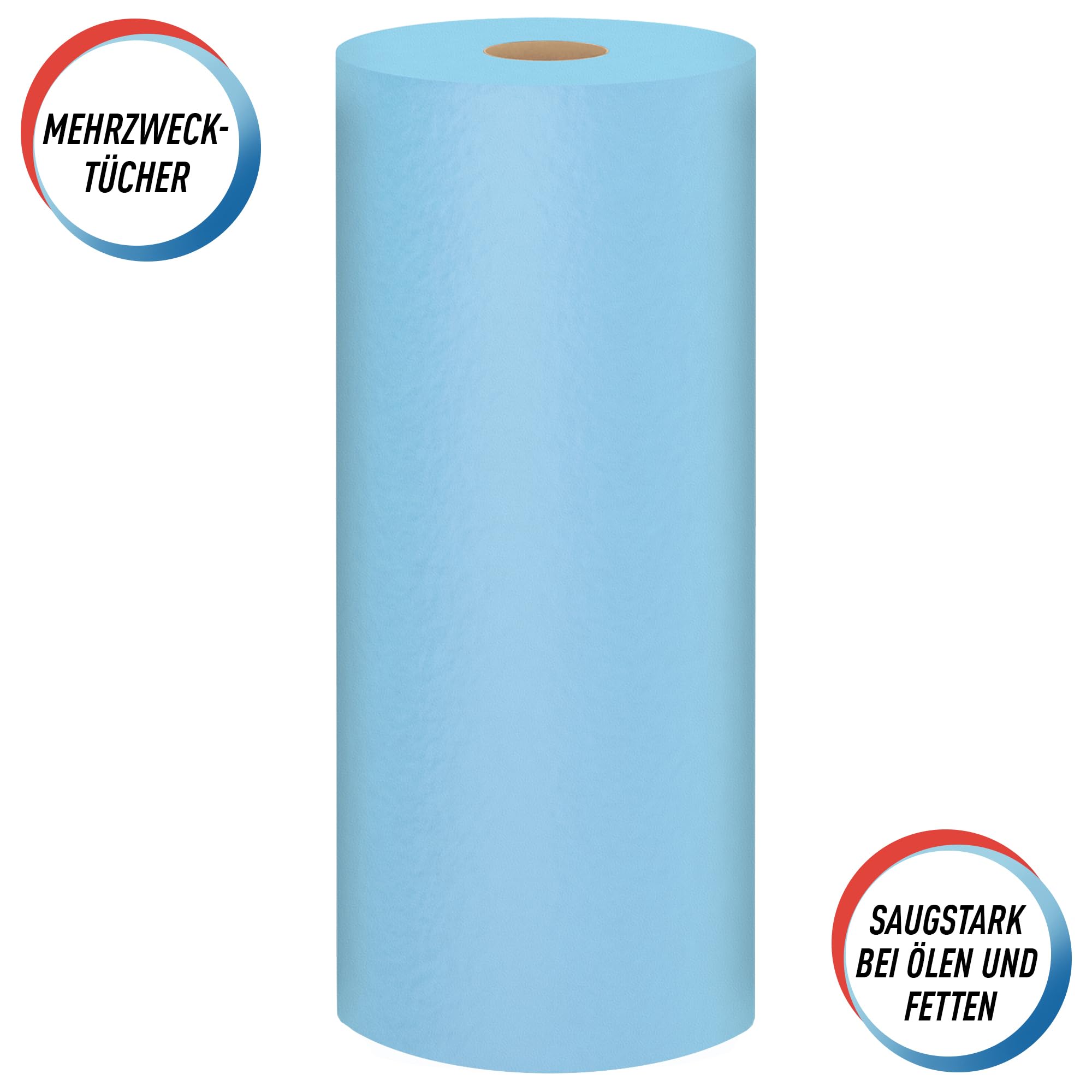 Scott Shop Towels Original 75130 - Strapazierfähige Reinigungstücher in Blau - 30 Packungen mit 1 blauen Rolle à 55 Einmaltücher (1.650 Papiertücher insgesamt)