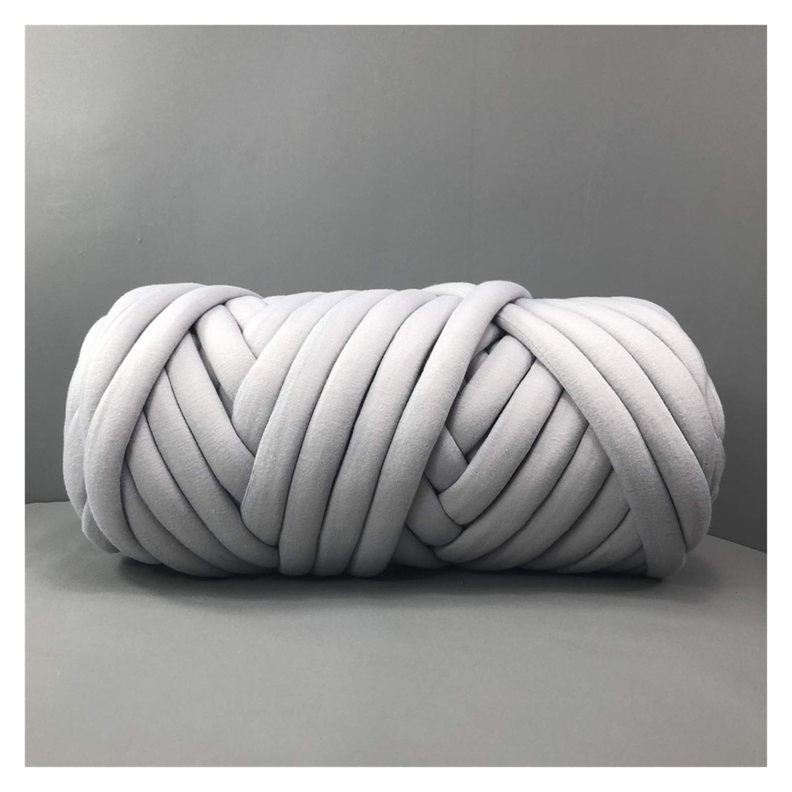Hilo Tubular Grueso 1000G Super Chunky Knit Manta Hilado Vegano Braid Soft Manta Hilado Brazo de Tejer alfombras de Tejer alfombras Lanzar Hilado Manta(Violet)