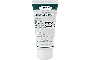 Waterproof Silicone Lube for O-Rings and Valves