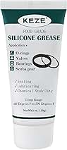 KEZE Waterproof Food Grade Silicone Lubricant Plumbers Grease for Valve Sealant Faucet Pool Lube O Rings Filter 1 oz 1-Pack