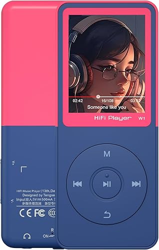 Reproductor MP3 MP4 con Bluetooth para niños, reproductor de música MP3 portátil clásico digital con radio FM, libro electrónico, grabación, disponible en Yaxa Costa Rica