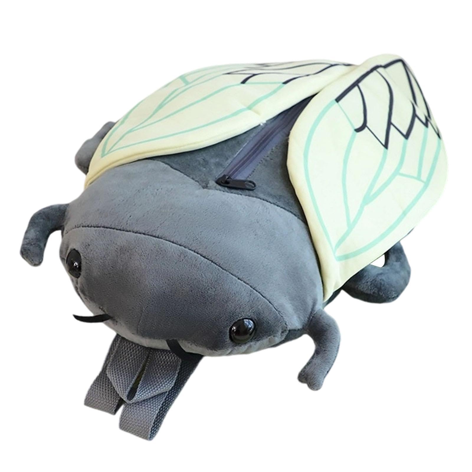 Lovely Plush Backpack Lifelike Animal Casual Bag for Adults Girls Boys Gifts Black|Clothing, Shoes & Accessories|Womens Handbags & Bags-image-7