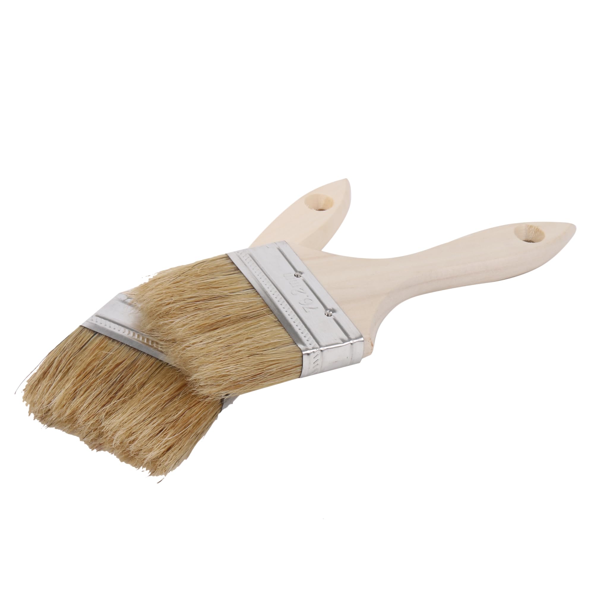 Pincel plano con mango extendido para pintor profesional de 3 pulgadas, paquete de 15