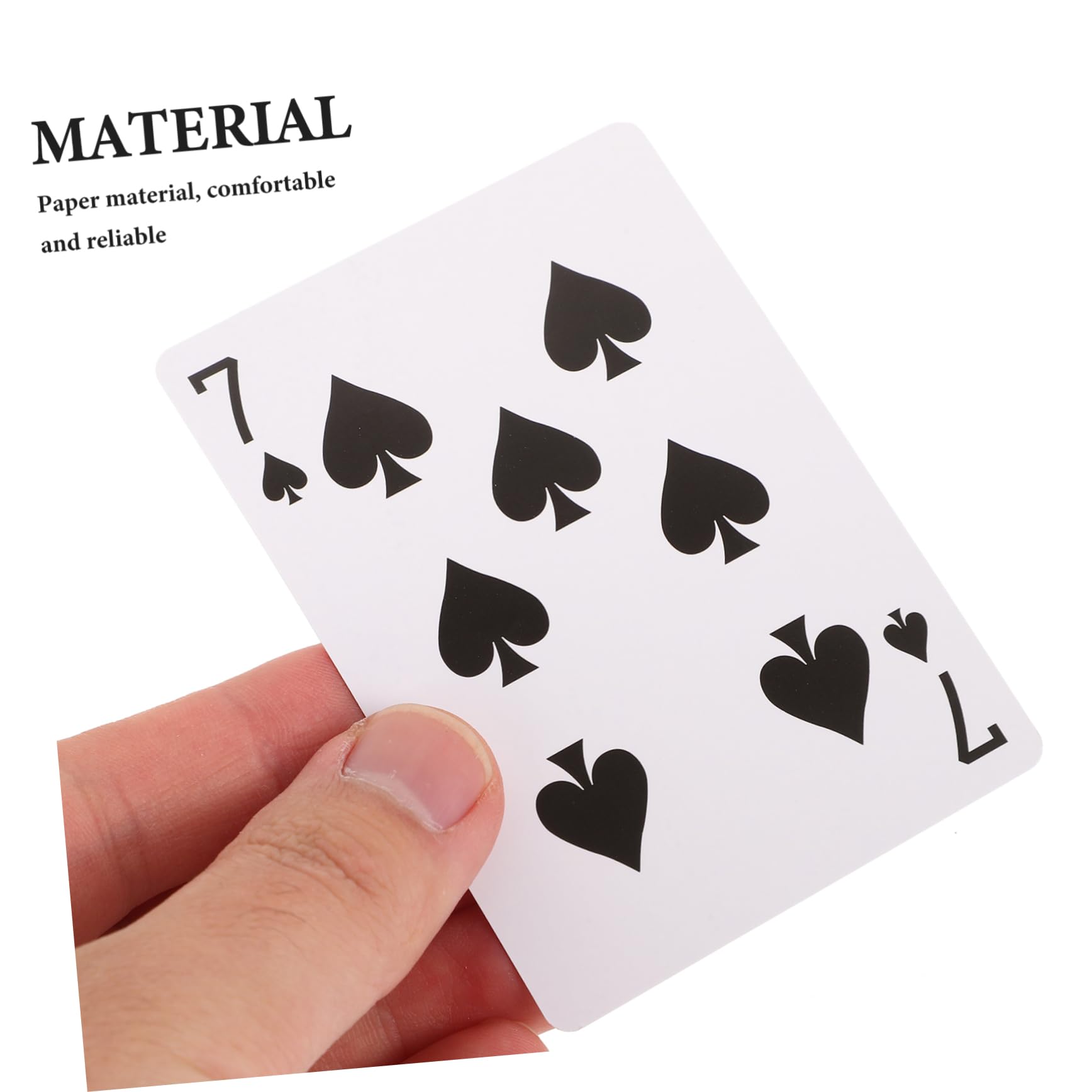 Toyvian 5sets Carte Da Gioco Termiche Personalizzabili Carte Da Poker Vuote Per Per Feste e Giochi Famiglia Materiale Sicuro e Resistente Stampa Sublimazione Avanzata Per Colori Vivaci