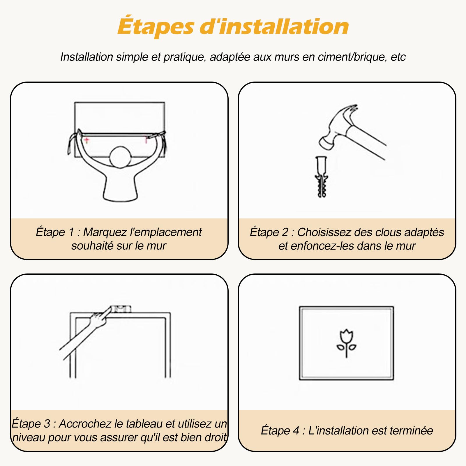 Ergocar Horloge Murale Silencieuse De Style Nordique Céramique Cristalline Haute Définition Étanche Alimentée par Pile Décorative pour Les Écoles, Les Salons, Les Cuisines, Les Chambres à Coucher