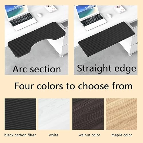 Miniatura 5 de Bandeja de teclado, extensión de escritorio, estante de cajón de teclado, bandeja de plataforma de teclado de computadora, instalación sin