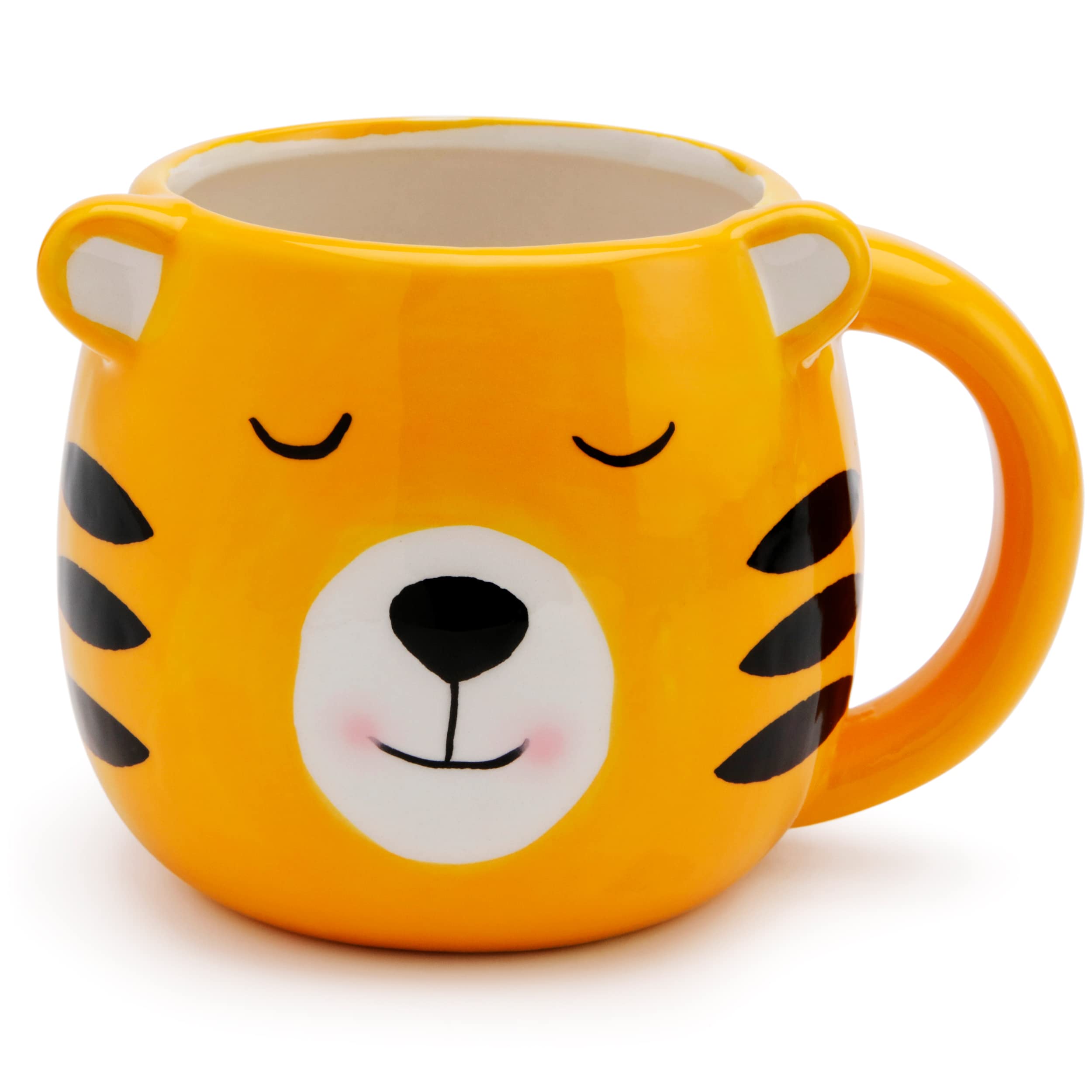 Mousehouse Gifts - Tiger Mug for Family Fun, Dolomite Novelty Mugs for Kids and Adults (Tiger)