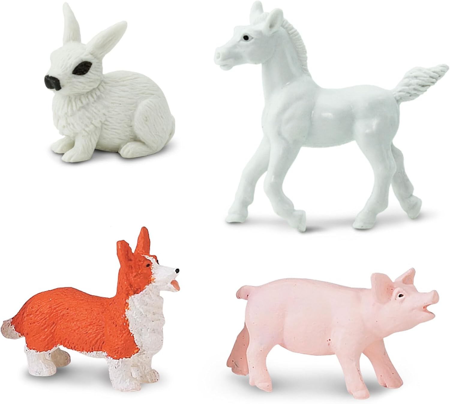 Safari Ltd. Farm Babies Bulk Bag - Set of Miniature Toy Figurines - 48 Piece Collection for Boys, Girls & Kids Age 3+