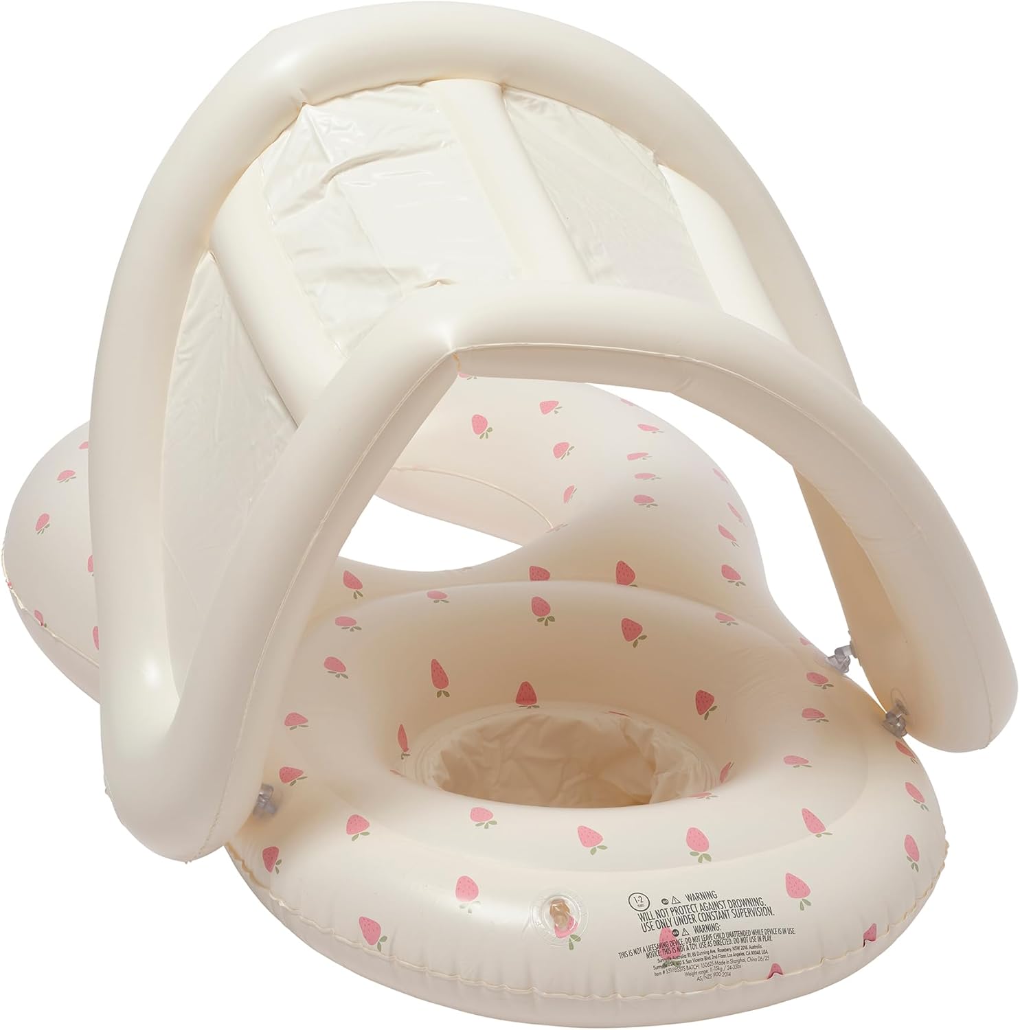 SUNNYLiFE Float Together Baby Seat - Strawberry Sunshine