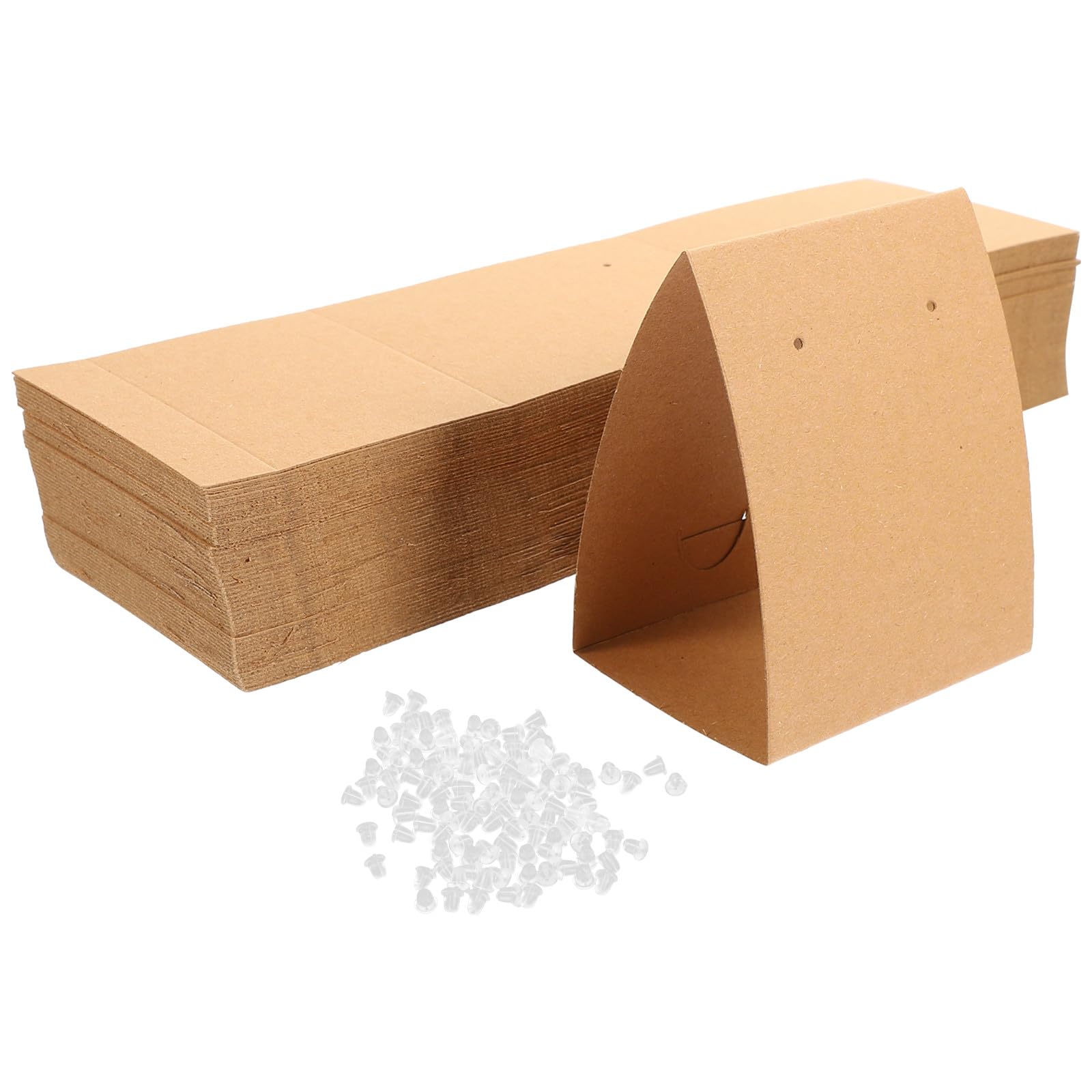 Cartes bijoux kraft haut de gamme pour une présentation soignée de vos puces