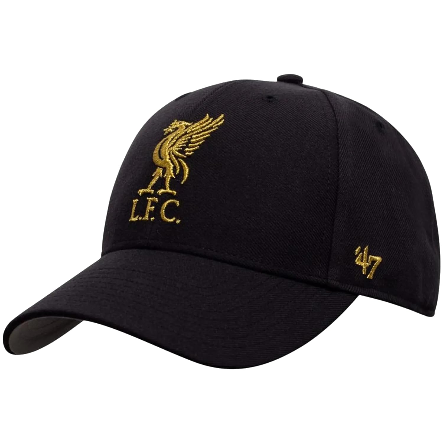 47 Brand Relaxed Fit Cap - MVP FC Liverpool Black Gold