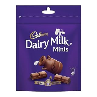Cadbury Dairy Milk Chocolate Home Treats Pack, 126 Grams