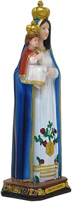 ValuueMax - Our Lady of Candelaria Statue, Finely Detailed Resin, 8 Inch Tall Figurine #VM-75557