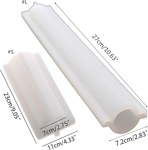 Miniatura 2 de Molde de jabón de silicona con columna, molde redondo para jabón, para principiantes, niños, adultos, mousse, pastel, gelatina, moldes de jabón para