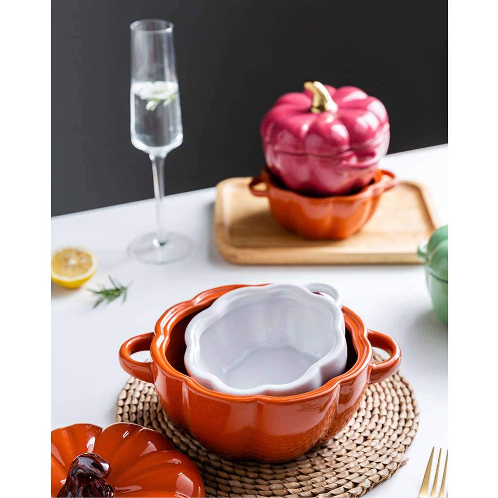 Zuppiera In Ceramica 2000ml Con Coperchio E Cucchiaio - Stile Giapponese, Per Forno E Microonde, Bianca - Foto 11