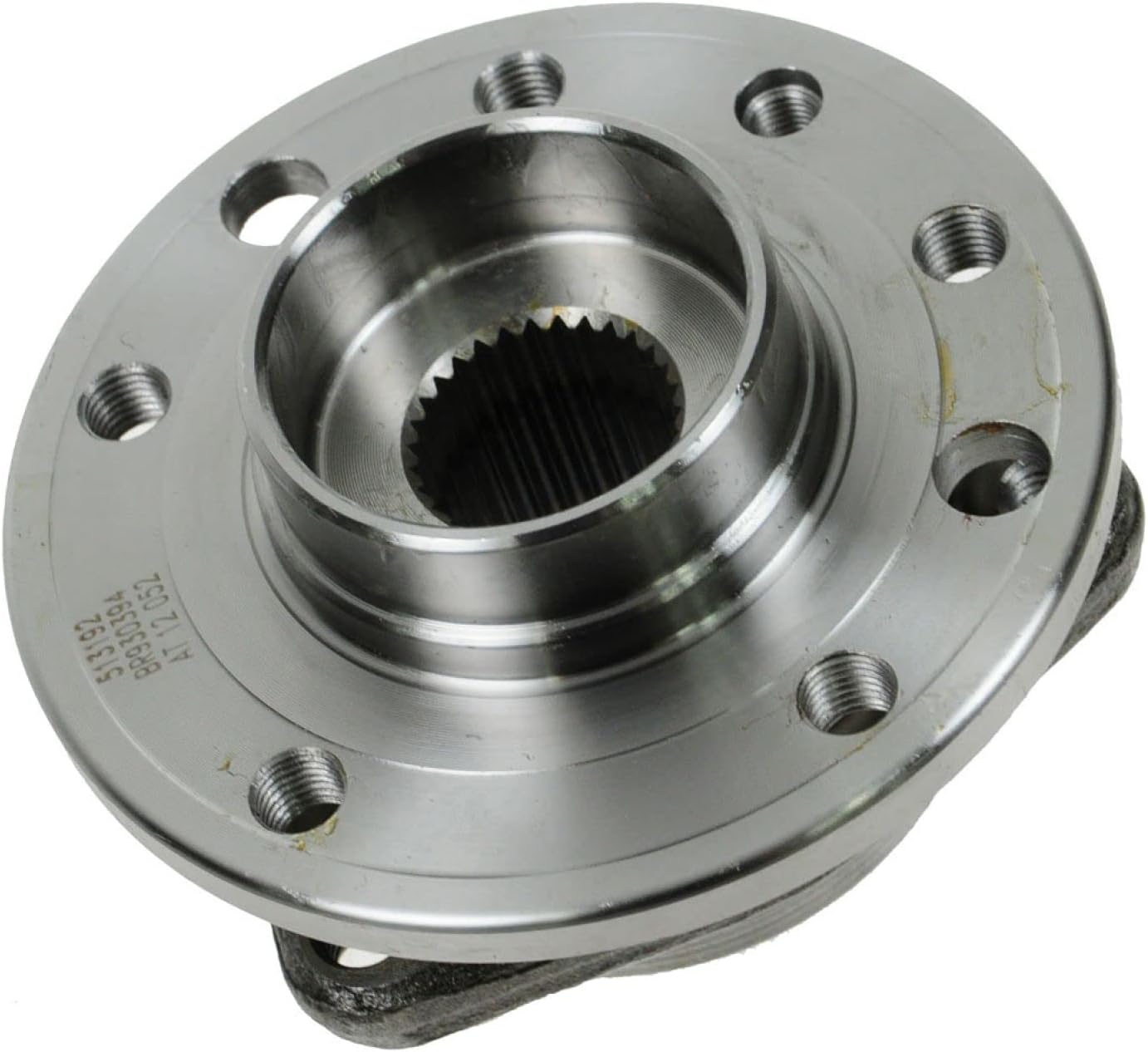 TRQ Front Wheel Bearing & Hub Assembly with ABS Sensor Compatible with 2002-2009 Saab 9-5