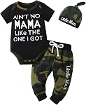 Newborn Infant Baby Boy Romper Clothes Little Man Letter Print Short Sleeve Tops Bodysuit Long Pants Hat 3PCS Outfits Set