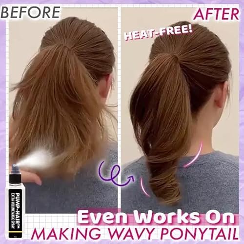 Kxc Fluffy Volumizing Hair Spray, Glee Ice Hair Thickener Spray,Extra-Volume Magic Spray, Long-Lasting Bright, Instant Volumizing With Non Greasy & Non Sticky,For All Hair Types (3Pcs) #TOP3