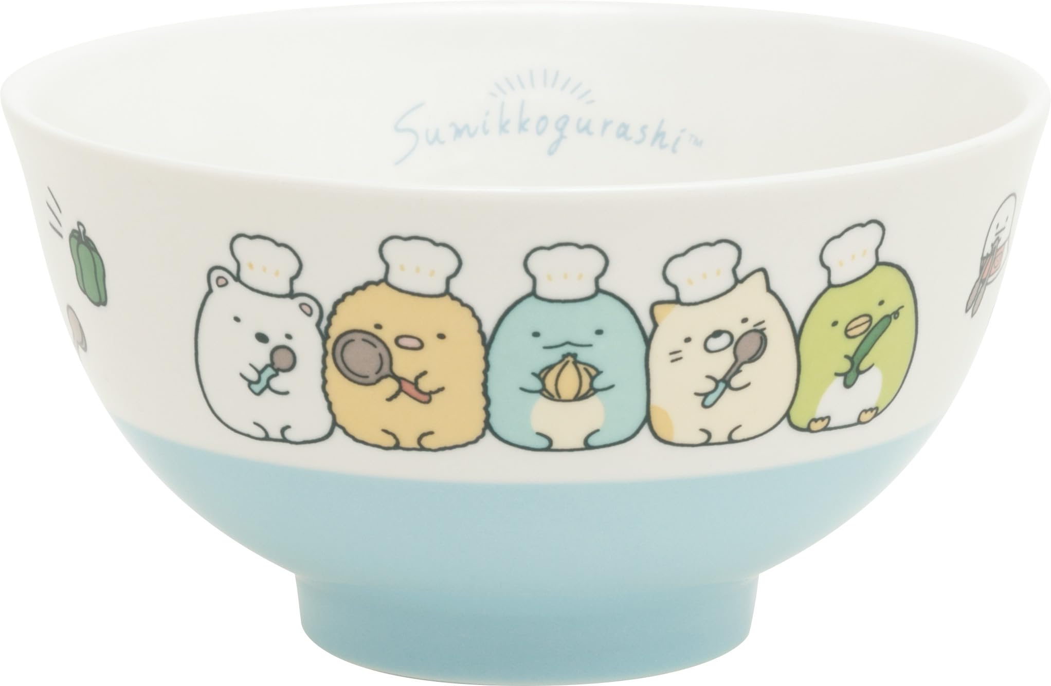Amazon.co.jp: サンエックス すみっコぐらし茶わんブルー TK19505