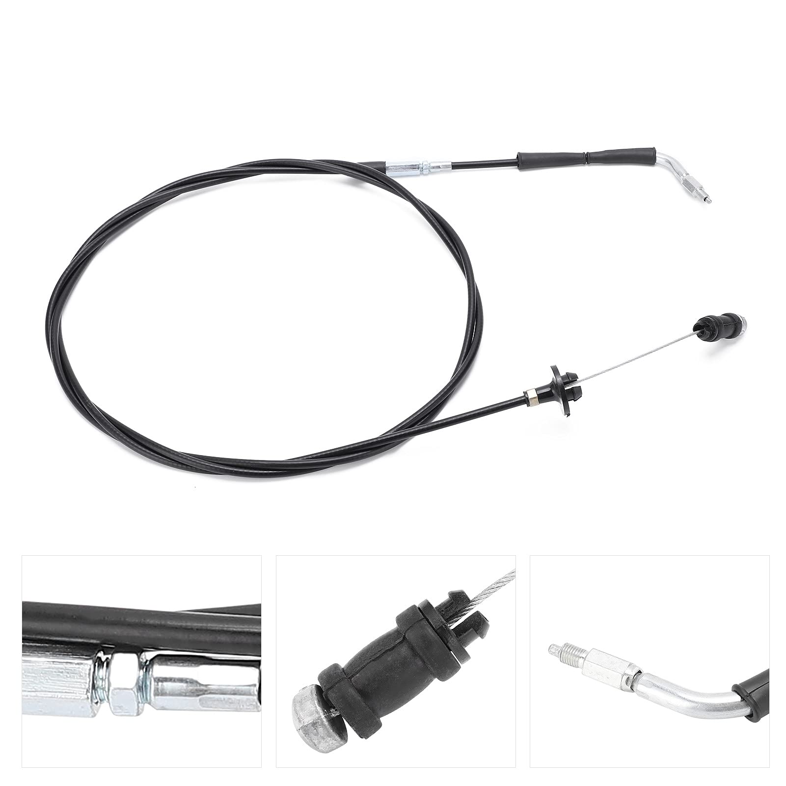 Câble D'accélérateur en Métal Noir ABS, Câble de Changement de Vitesse 0487-033 7081247, Remplacement pour Polaris Ranger 700 6x6 EFI 2009