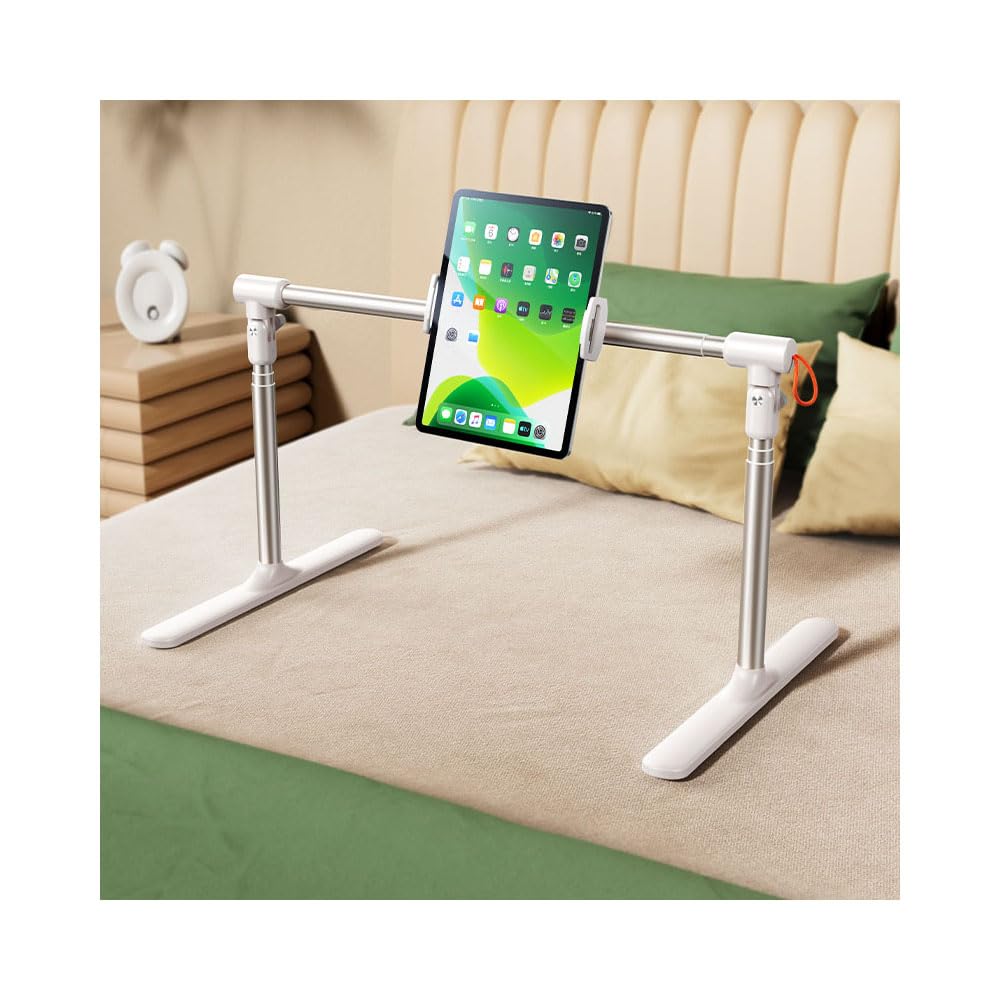 Lazy - Supporto per tablet, non è necessario installare il supporto per cellulare pigro sul comodino, supporto retrattile per telefono cellulare e tablet, adatto per telefoni cellulari e tablet da
