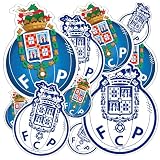 Desert Cactus FC Porto Dragoes Auis e brancos Sticker Decal (T1-2)