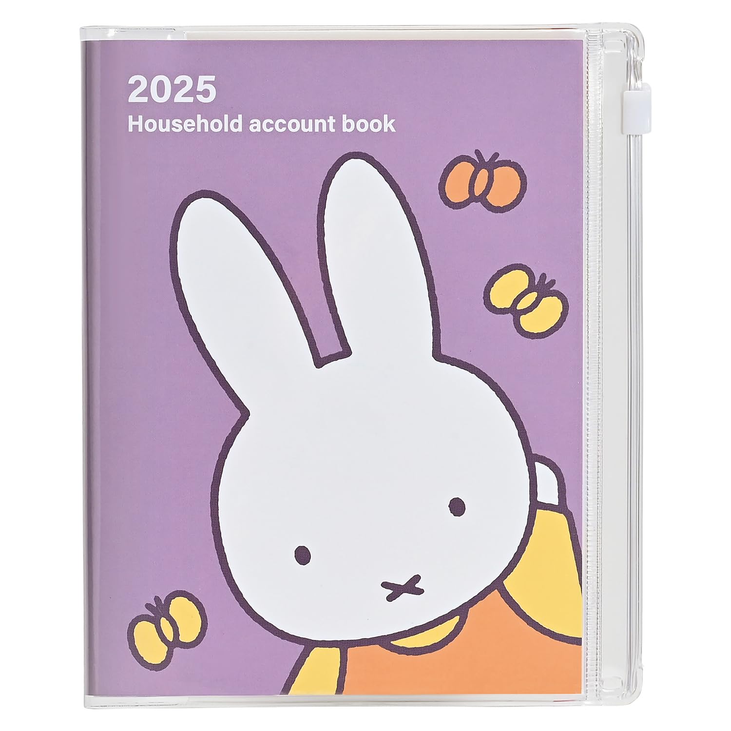 Amazon.co.jp: クツワ 手帳 ミッフィー 家計簿付き手帳 2025年 A6