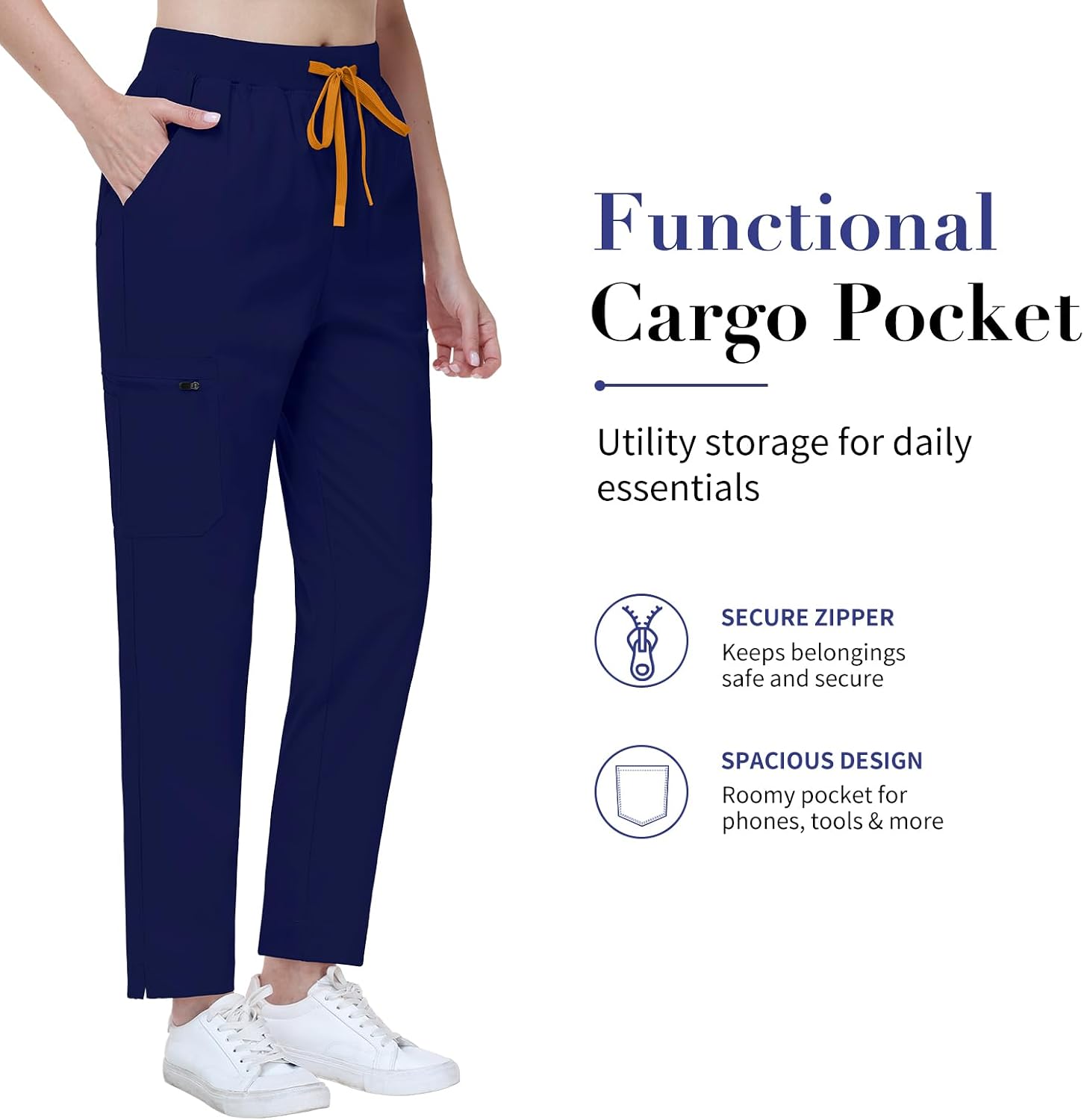 VIAOLI Women's Scrubs Set for Women 2 Piece Medical Uniform Flare Leg