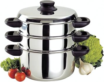 Baumalu 342640 Steamer 3 Parts 20 cm Diameter