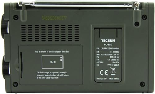 Miniatura 2 de Tecsun Digital PL320 AM/FM/LW/SW DSP Worldband Radio
