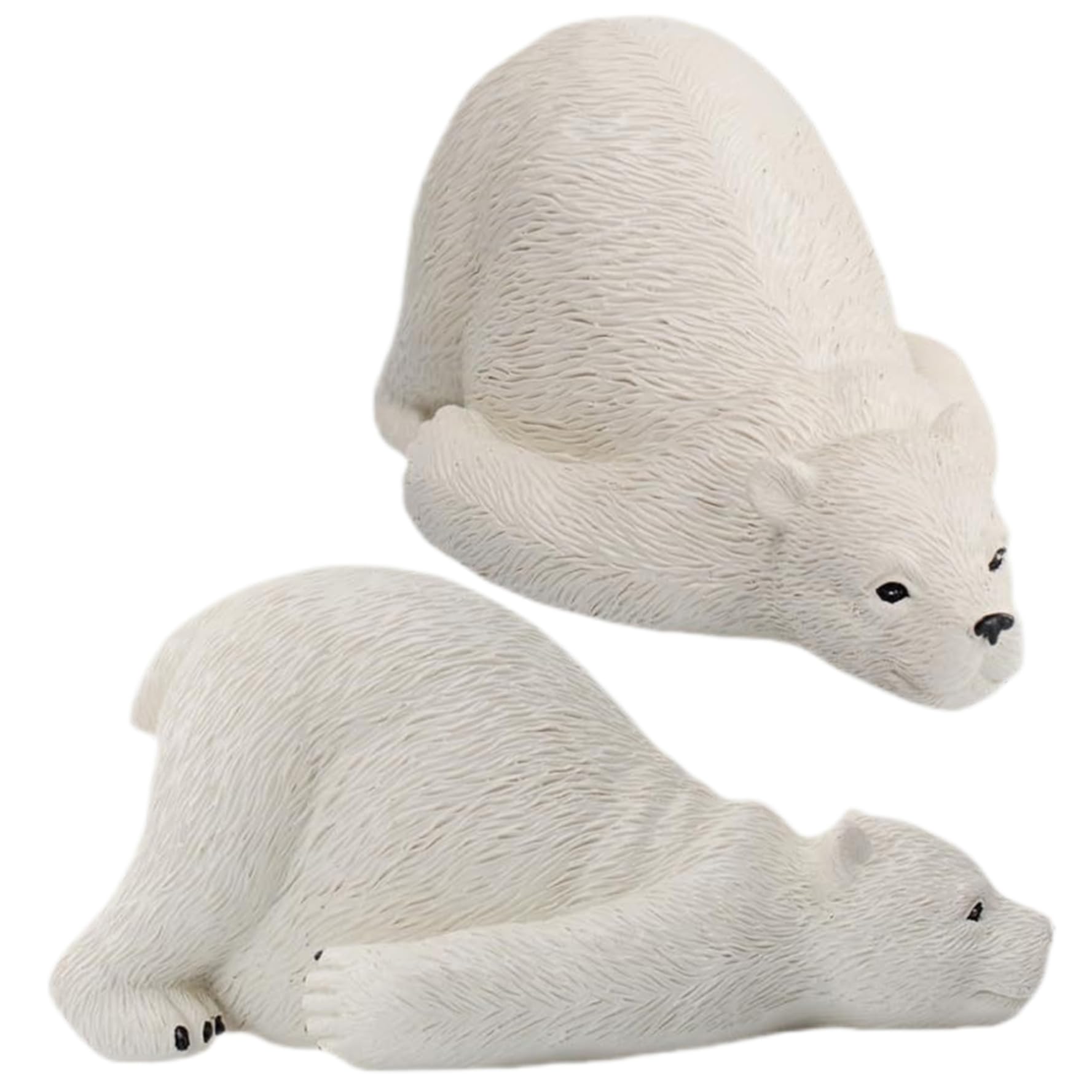 Tapas de pernos de inodoro de oso en resina decorativa para baño
