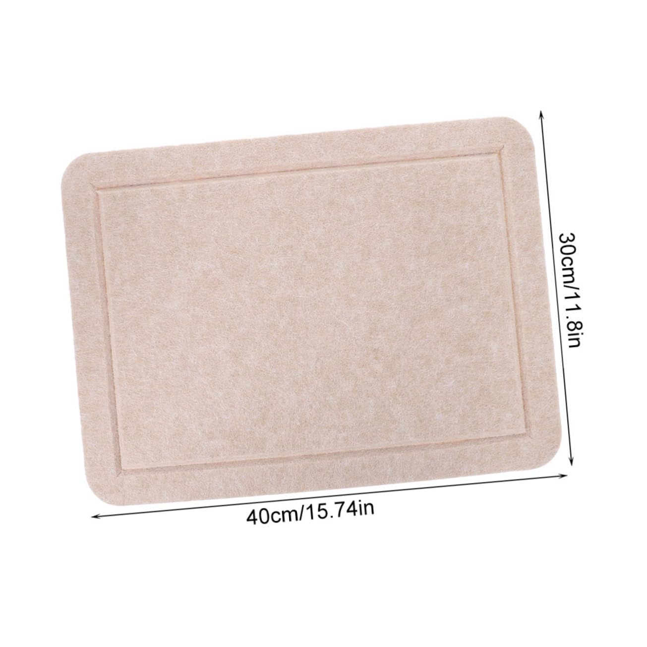 ARTIBETTER 2pcs Felt Bulletin Board Pushpins Memo Display Board for Home Office and Classroom Easy Wall Installation Camel and Colors