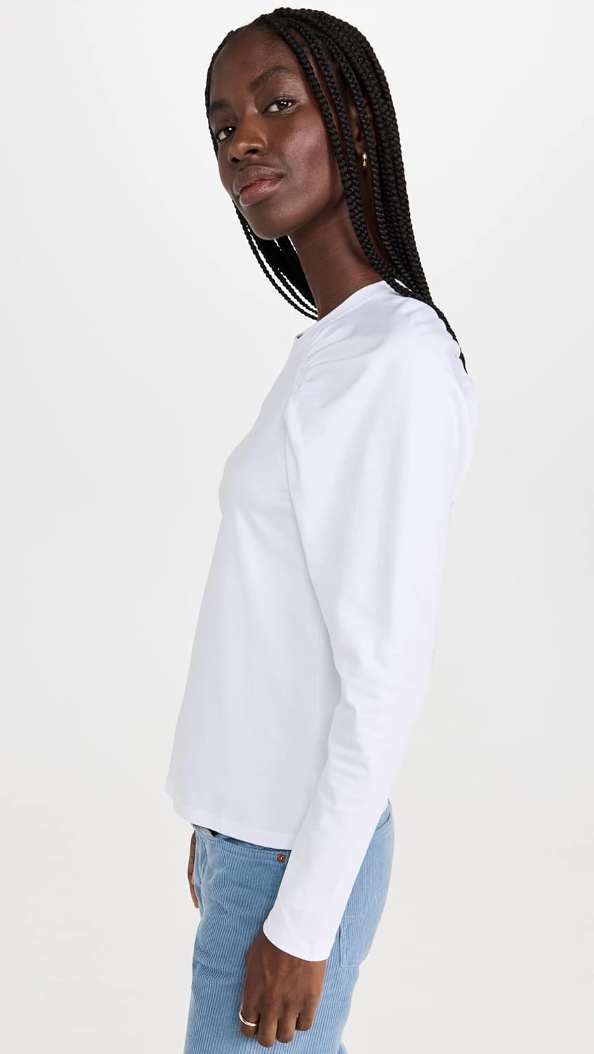 Theory Women's Ruched Raglan Tee - Image 5