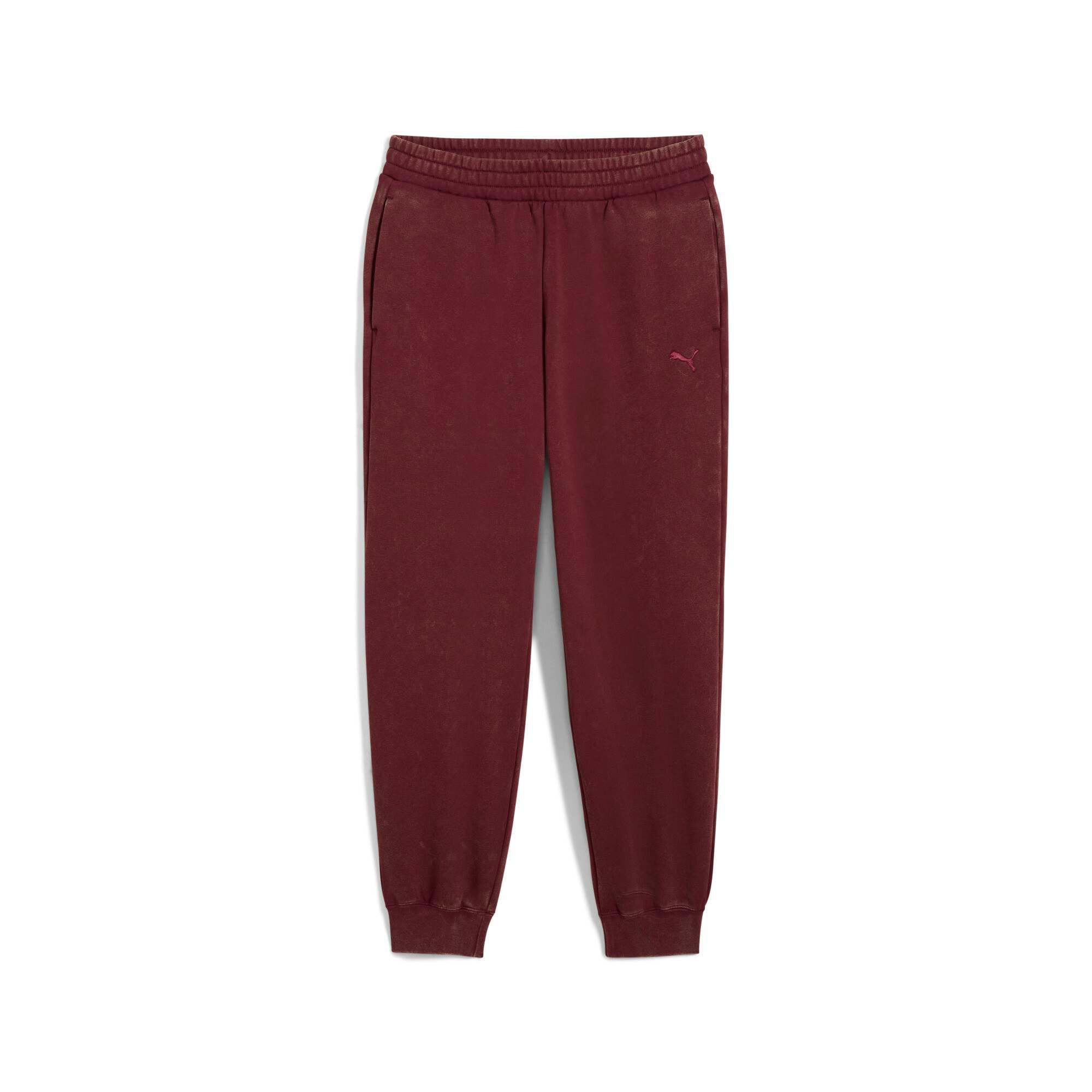 PUMA Ess Elevated Comfort Wash Sweatpants Fl Cl - Spodnie z dzianiny Kobiety