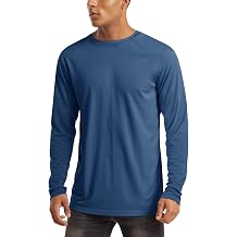 MAGCOMSEN Mens Long Sleeve Shirts UPF 50+ UV Sun Protection Athletic Shirts for Hiking Running Workout Rash Guard
