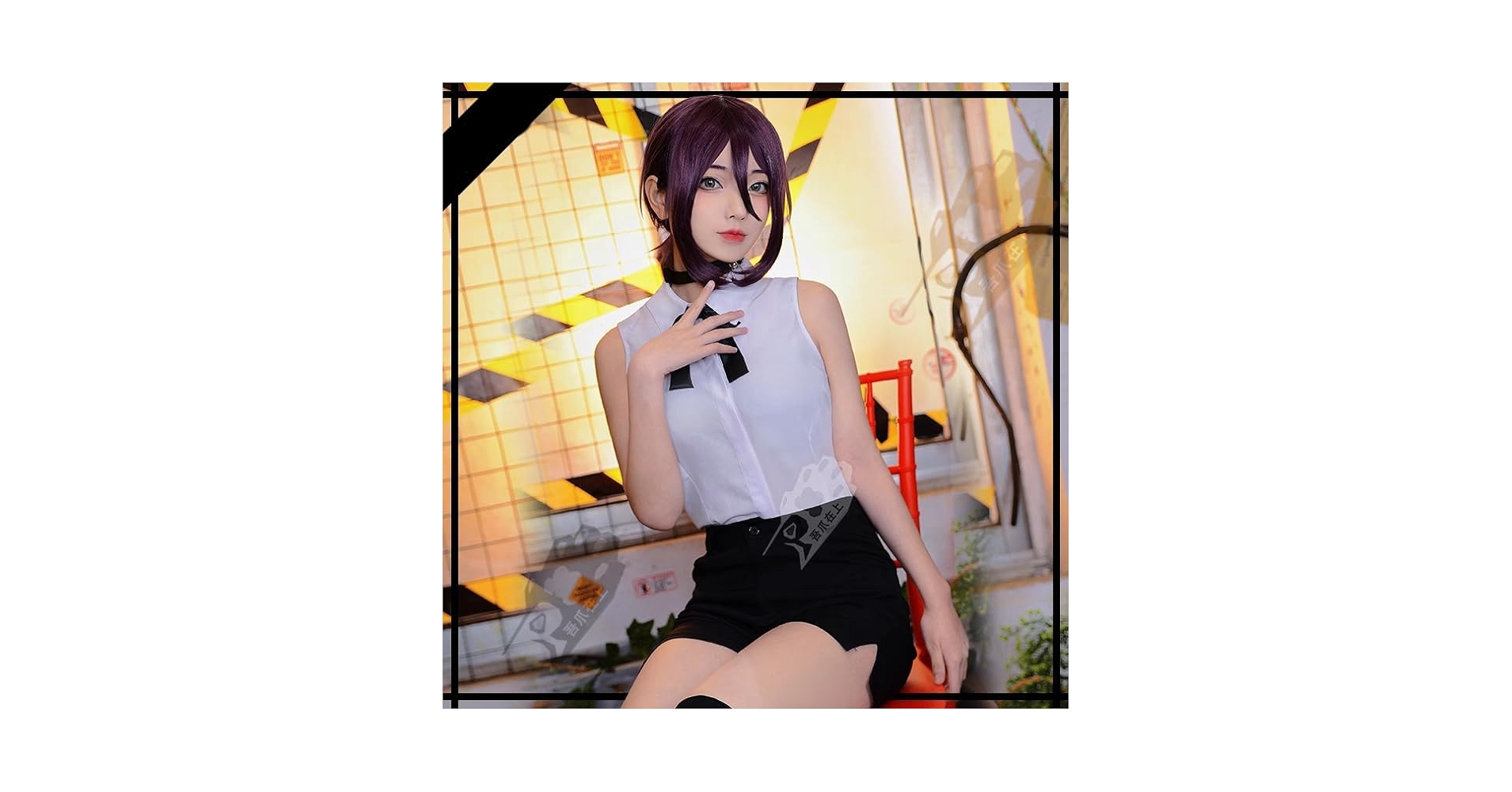 Amazon.co.jp: [AsrtD] チェンソーマン レゼ コスプレ衣装【ウィッグ