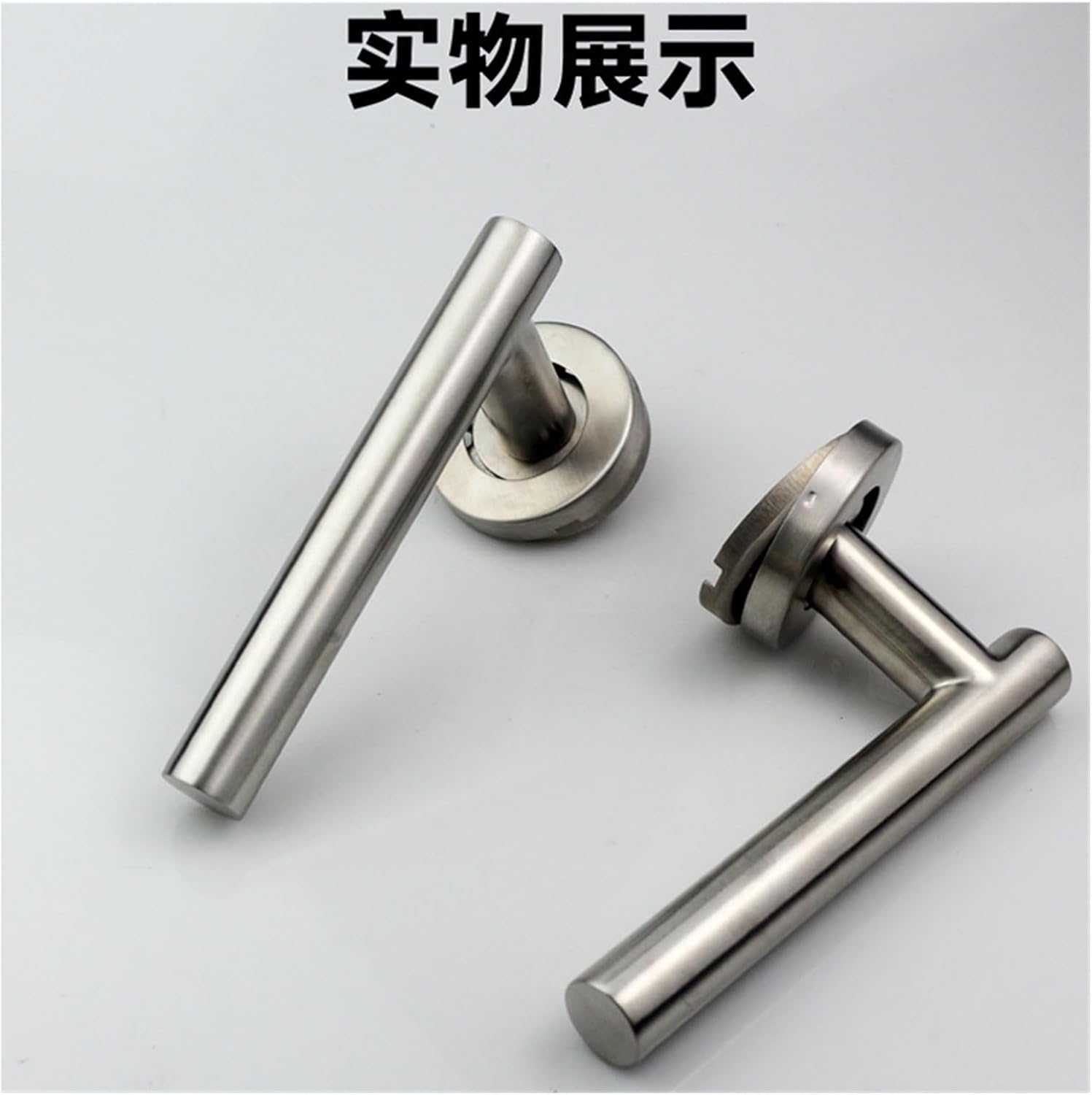 Stainless Steel Fire Door Lock with Key Indoor Handle | With Key Indoor Handle