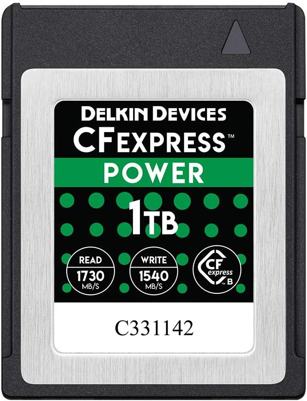 1TB Power CFexpress Type B Memory Card (DCFX1-1TB)