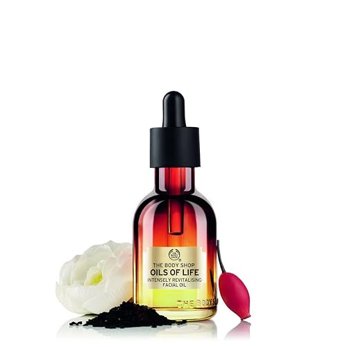The Body Shop Oils Of Life Aceite facial intensamente revitalizante, 1.69 onzas líquidas (vegano)