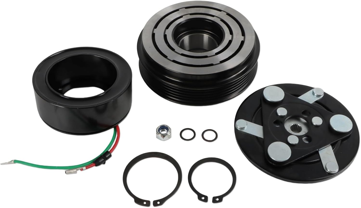 Air Conditioner AC Compressor Clutch Fit for Honda 4CYL 1.5L 2007-2008 A/C Compressor Clutch Pulley Coil 1809