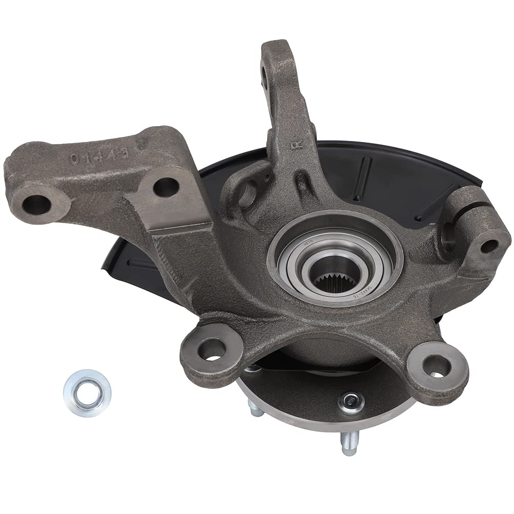 Front Right Steering Knuckle & Hub Assembly For Ford Escape 2005-2012, Mazda Tribute/Mercury Mariner 2005-2011 - Replace LK016