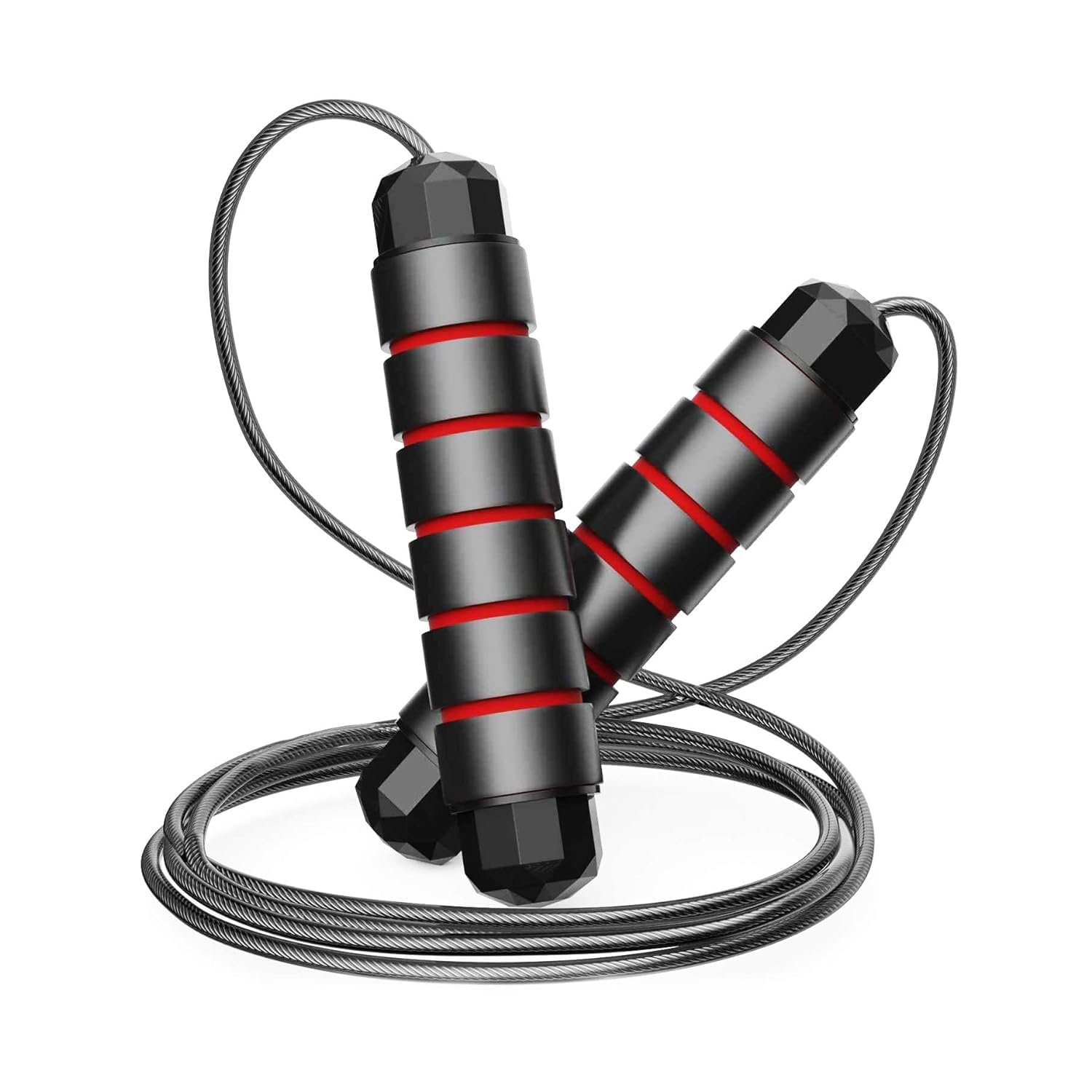 SELMEZ Jumping Rope For sports skipping Rope For Gym Rope Exercise Rope For Workout with adjustable handle and lengthblack (B0CTC39F6T) Amazon Price History, Amazon Price Tracker