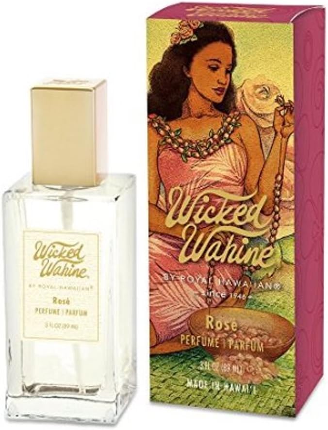 Tikimaster Wicked Wahine Rose Perfume 3 oz.