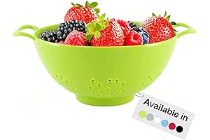 6-Inch Small Colander for Easy Food Straining and Rinsing: A Kitchen Essential