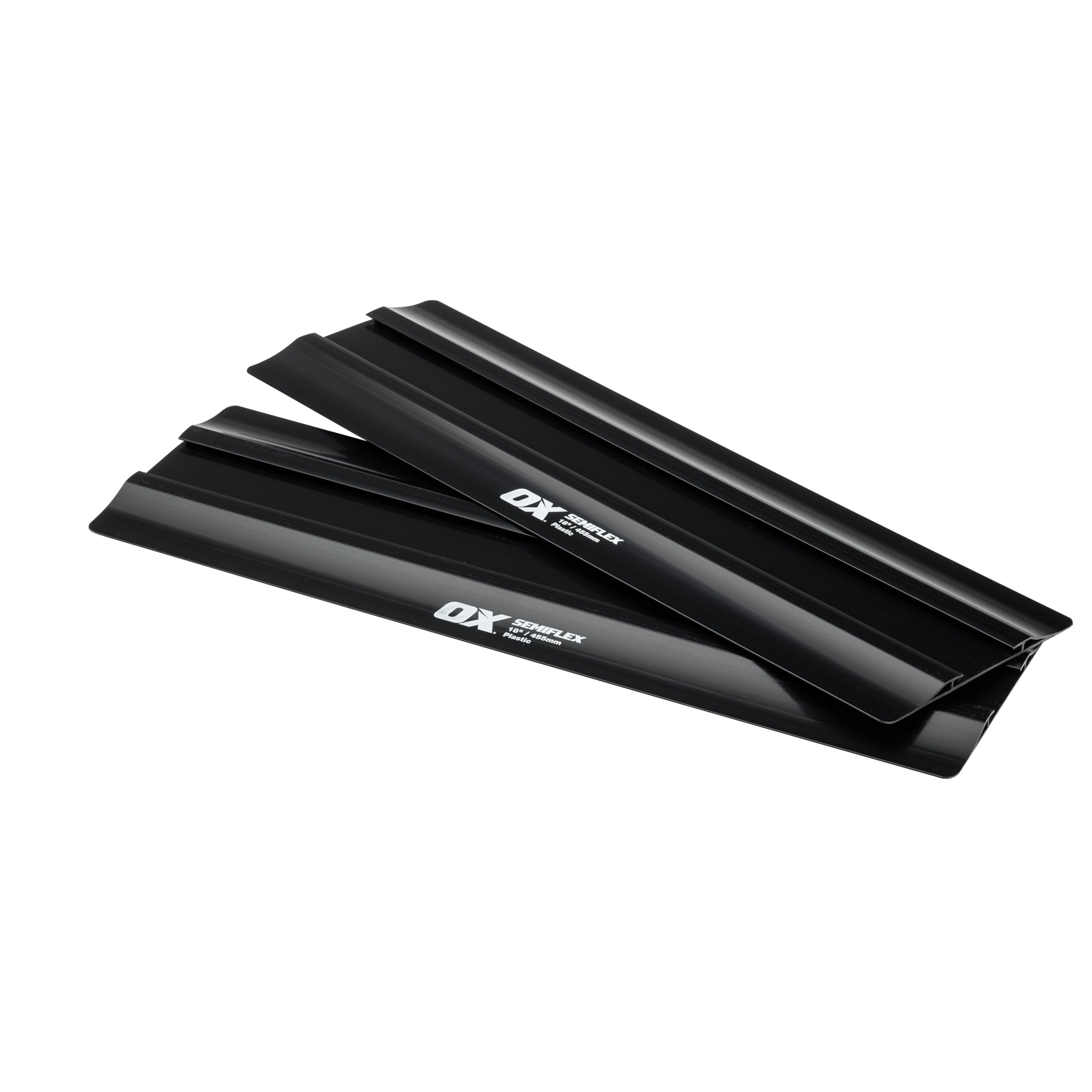 Ox P532718 Semi Flex Plastic Replacement Blades Pack 2 - 18 Inch