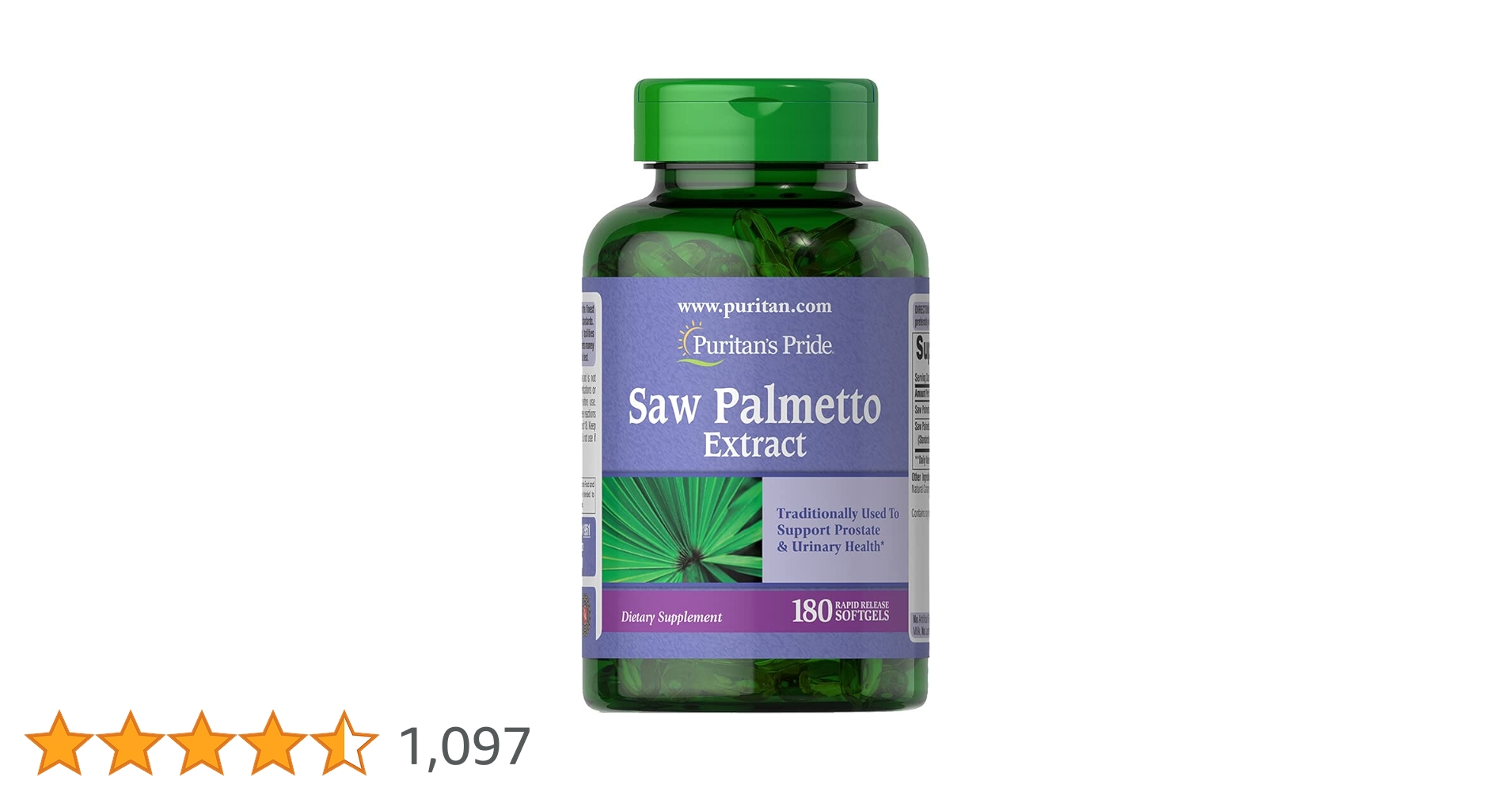 Amazon | ノコギリヤシ1000mg 180錠 Saw Palmetto Extract