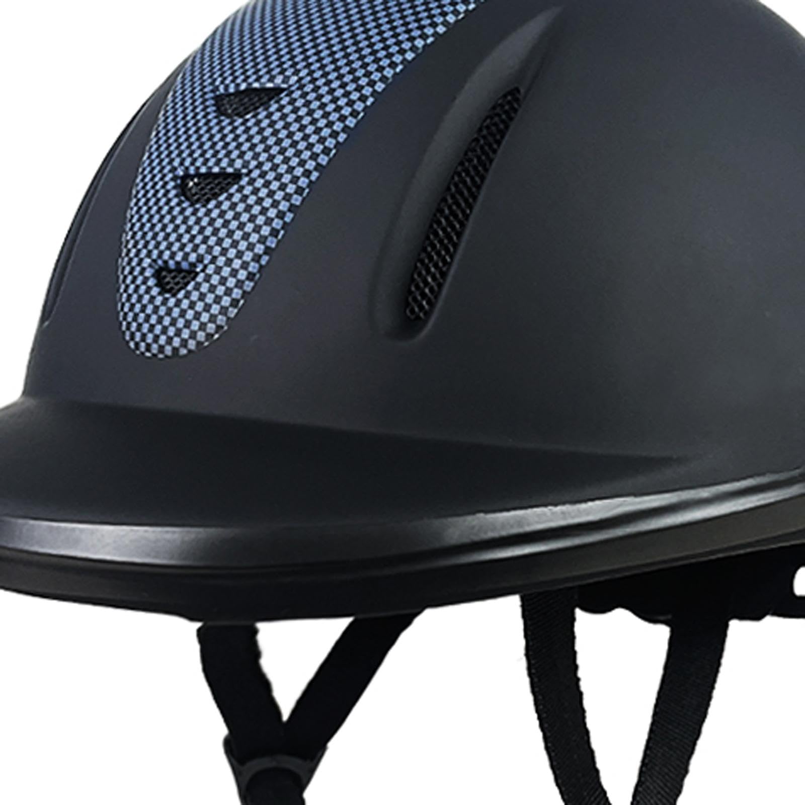 Almencla Reithelm Luftdurchlässiger Equestrian Pferdesporthelm Verstellbar Schlagfest mit Weichem Innenfutter für Kinder Erwachsene Outdoor Radfahren