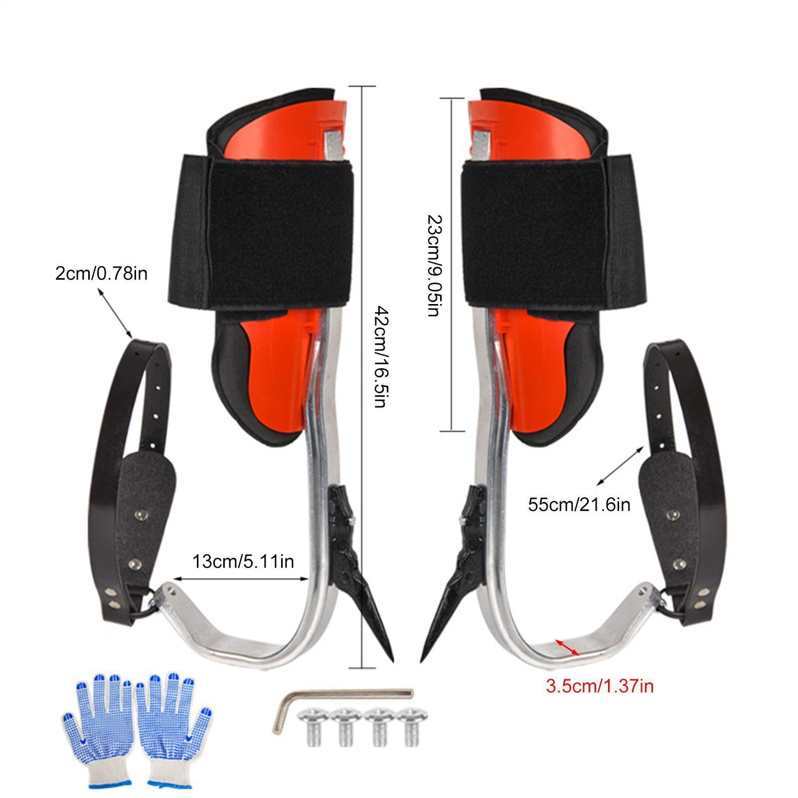 Pointes pour Grimper aux Arbres | de Crampons Robustes en Aluminium