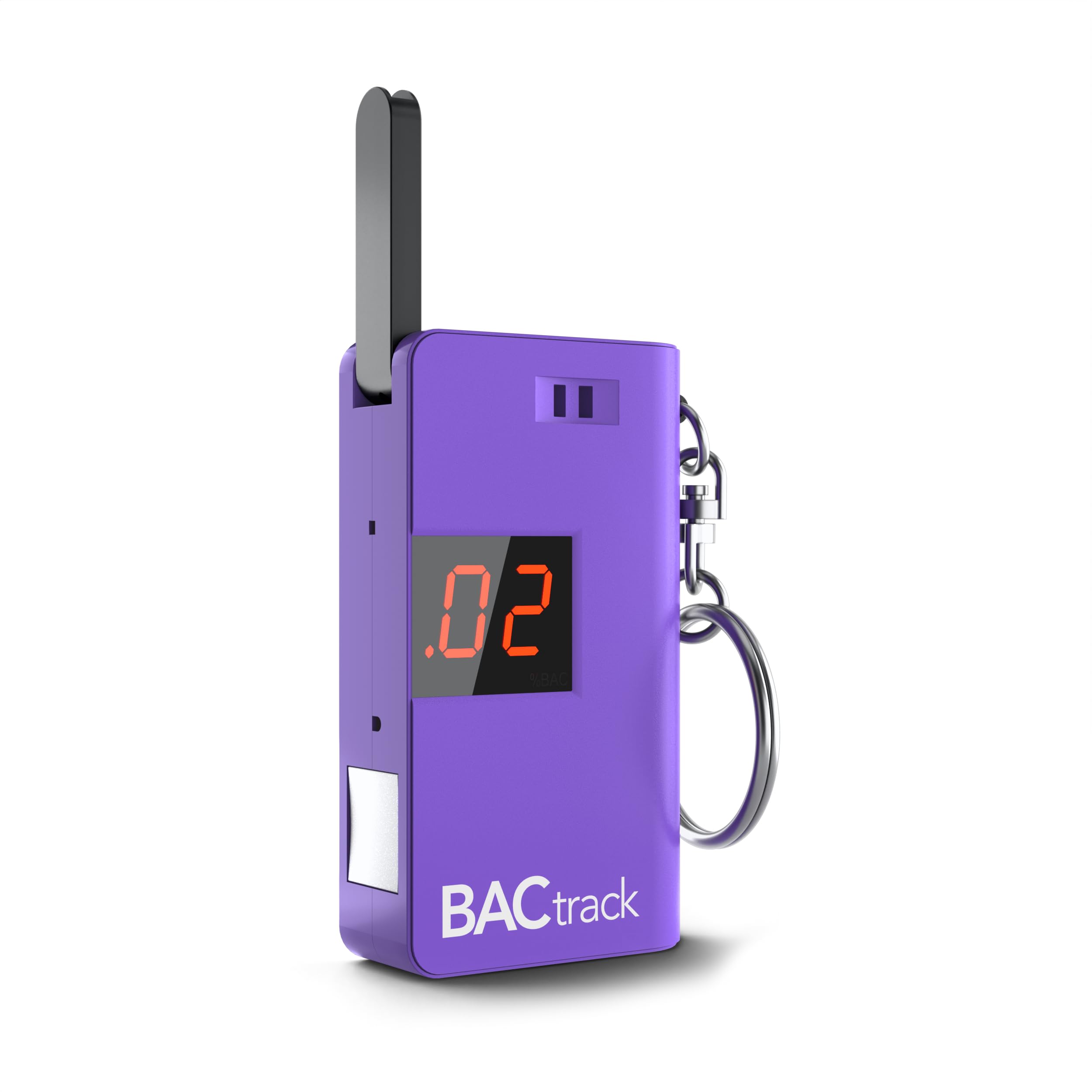 Amazon.com: BACtrack Keychain Breathalyzer (Purple) | Ultra